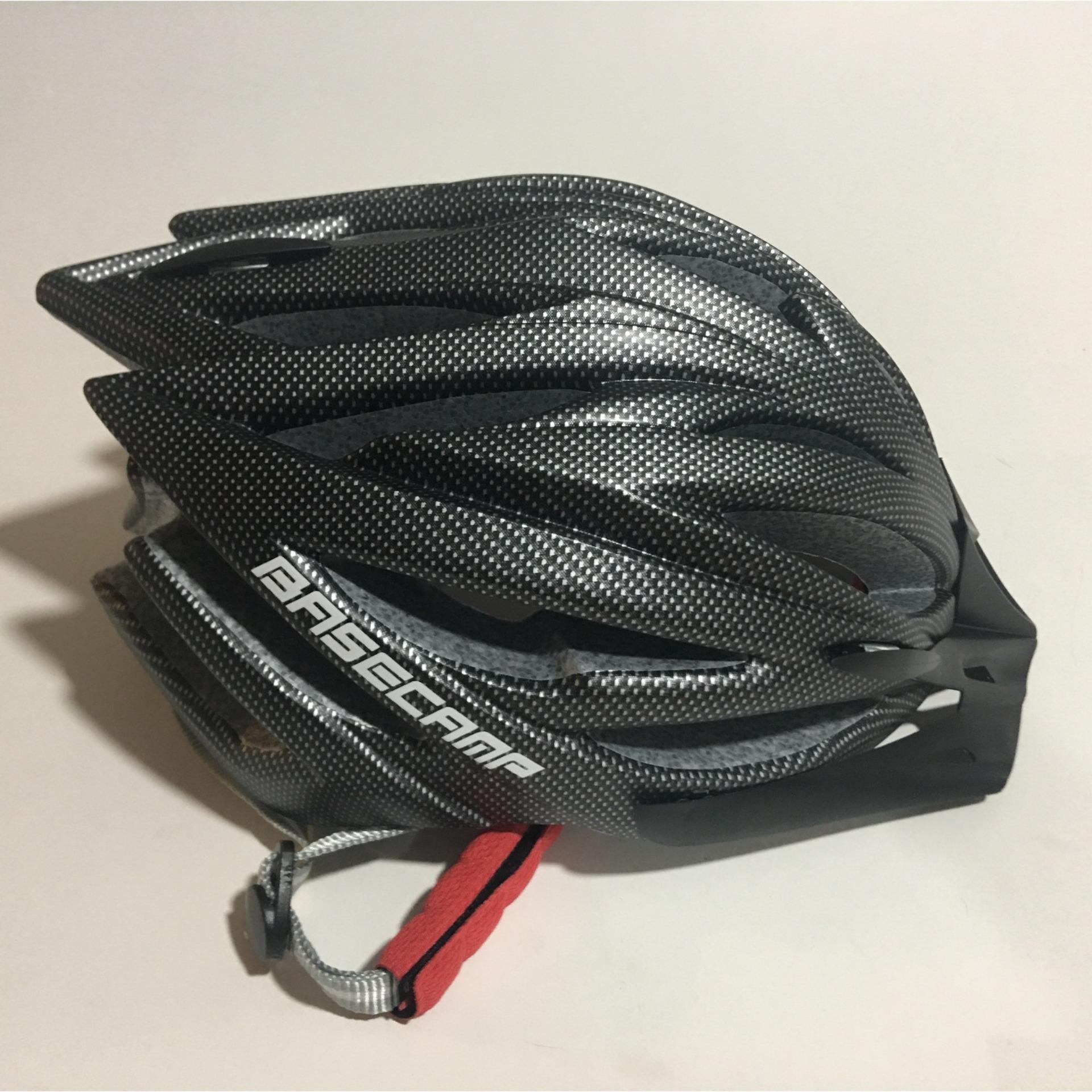 MŨ BẢO HIỂM XE ĐẠP BASECAMP (ĐEN CARBON)