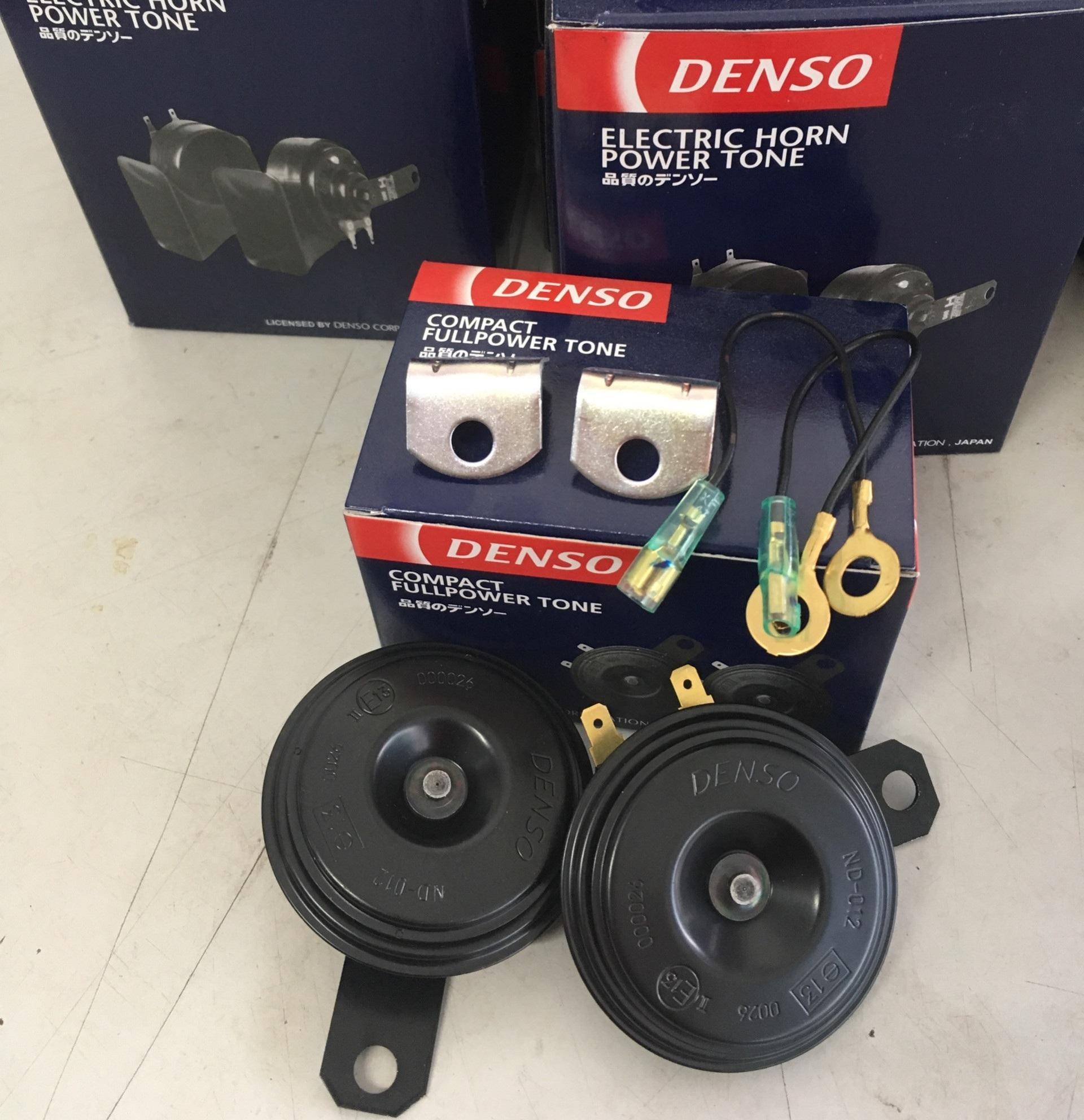 đôi còi đĩa denso lắp cho oto