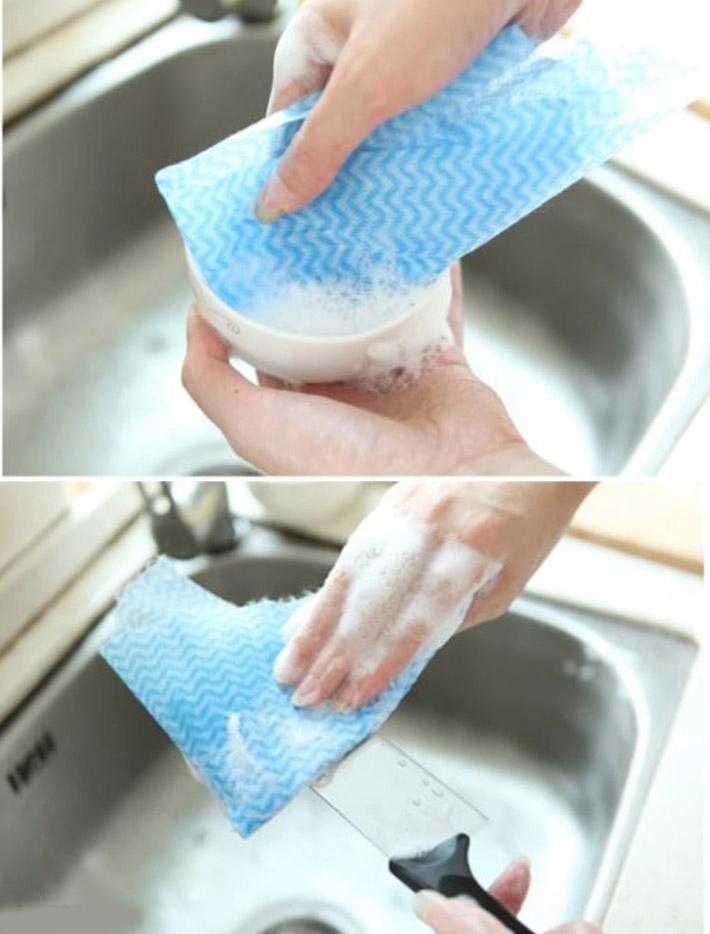 Bộ 6 Cuộn Khăn Lau Đa Năng ( 6 cuôn - 300 cái )