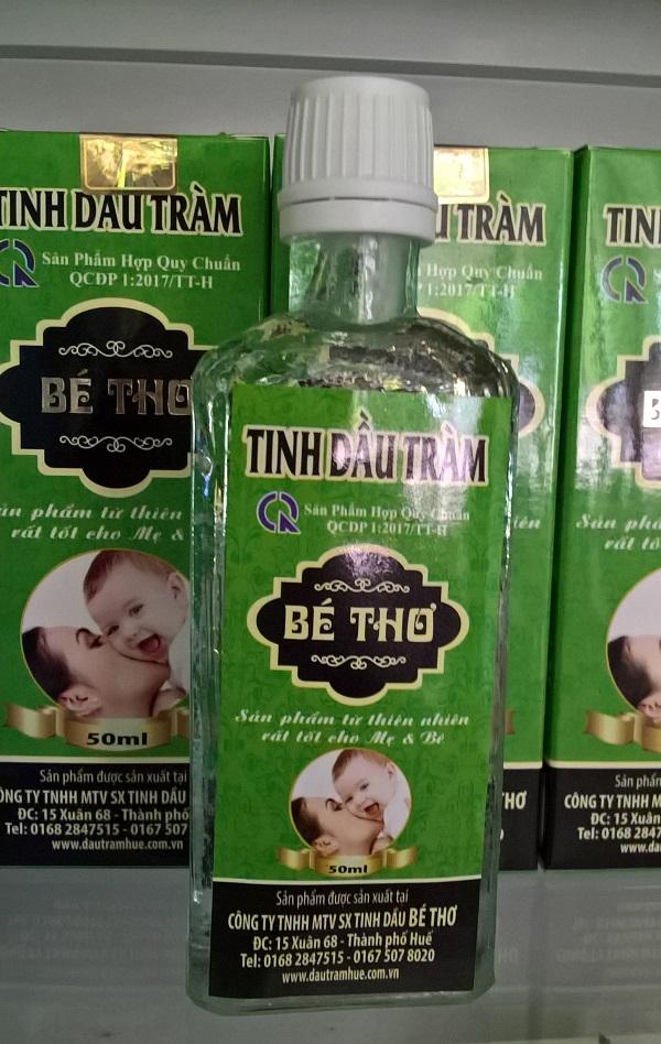 Tinh dầu tràm Bé Thơ - Chai 50ml