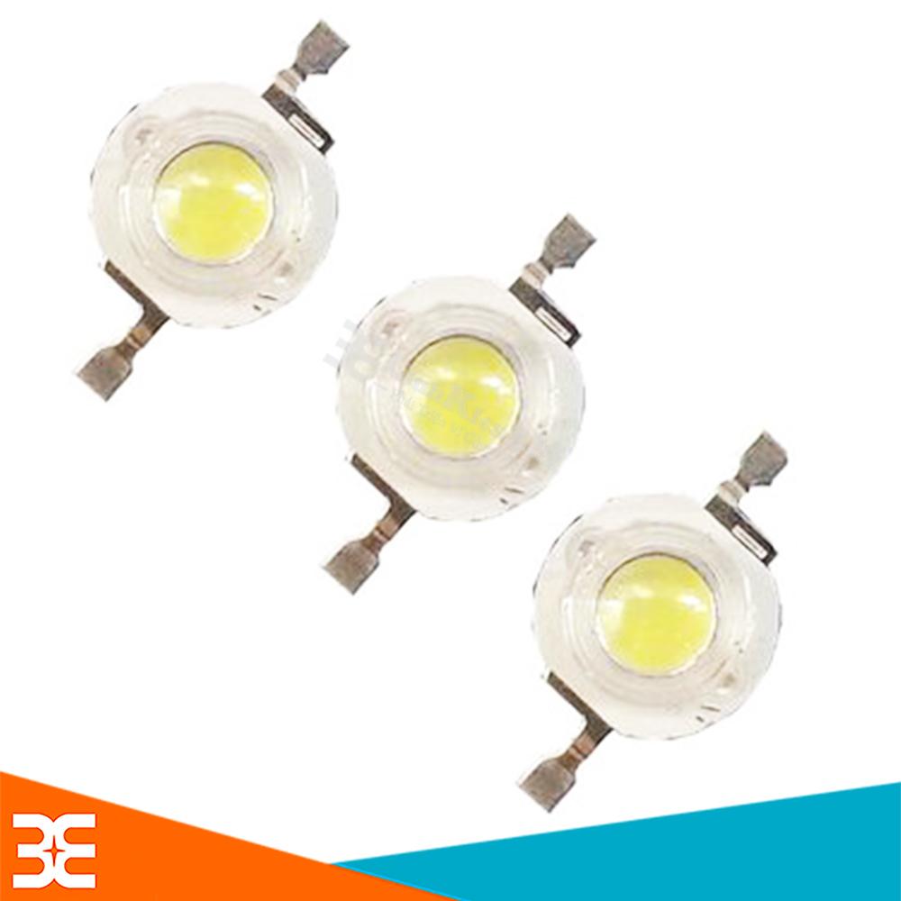 Bộ 3 led công suất siêu sáng 1w vàng ấm