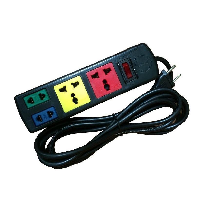 Ổ cắm điện LIOA 4 ổ cắm đa năng 3 mét 2D2S32
