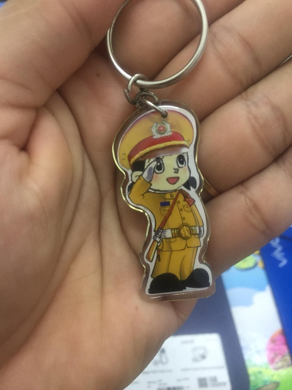 [HCM]Móc Khóa Chibi Công an - Nữ CSGT