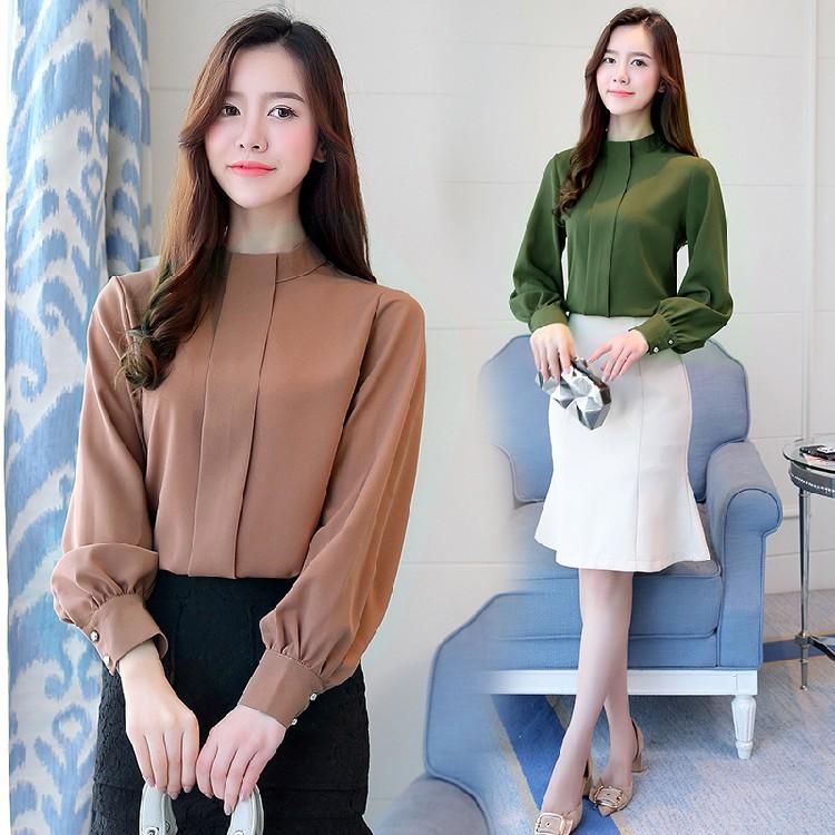 [HCM]áo kiểu xếp ly bó tay