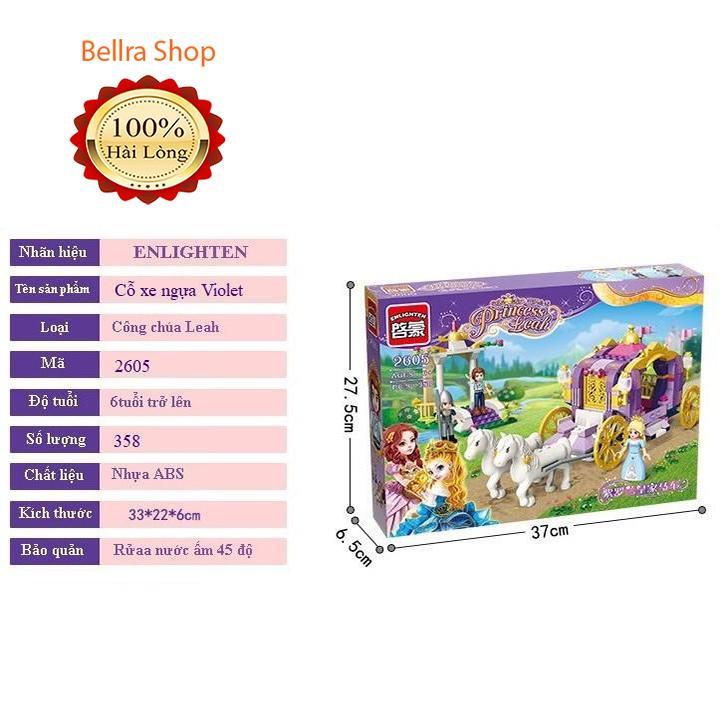 Xếp hình lego  Enlighten 2605 cho bé gái