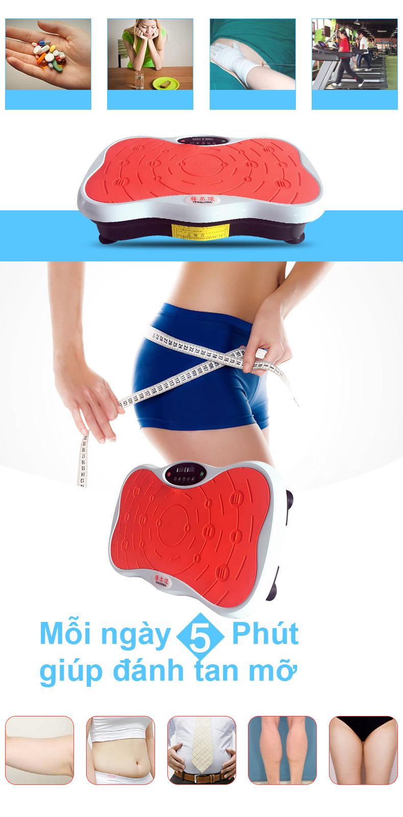 Máy tập thể dục rung toàn thân