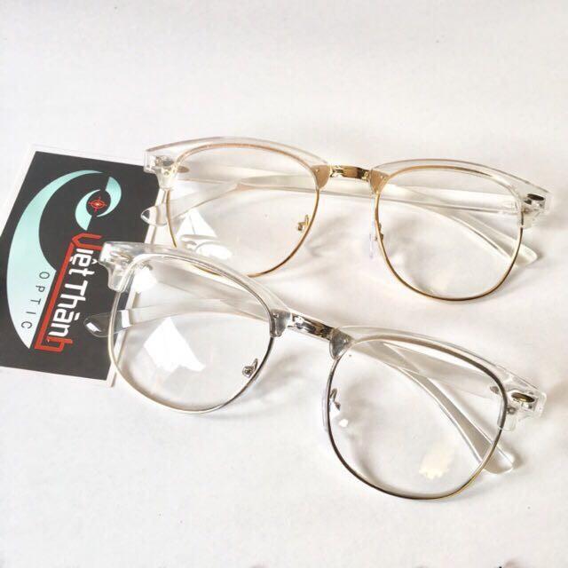 GỌNG KÍNH CẬN TRONG SUỐT CẮT VÀNH