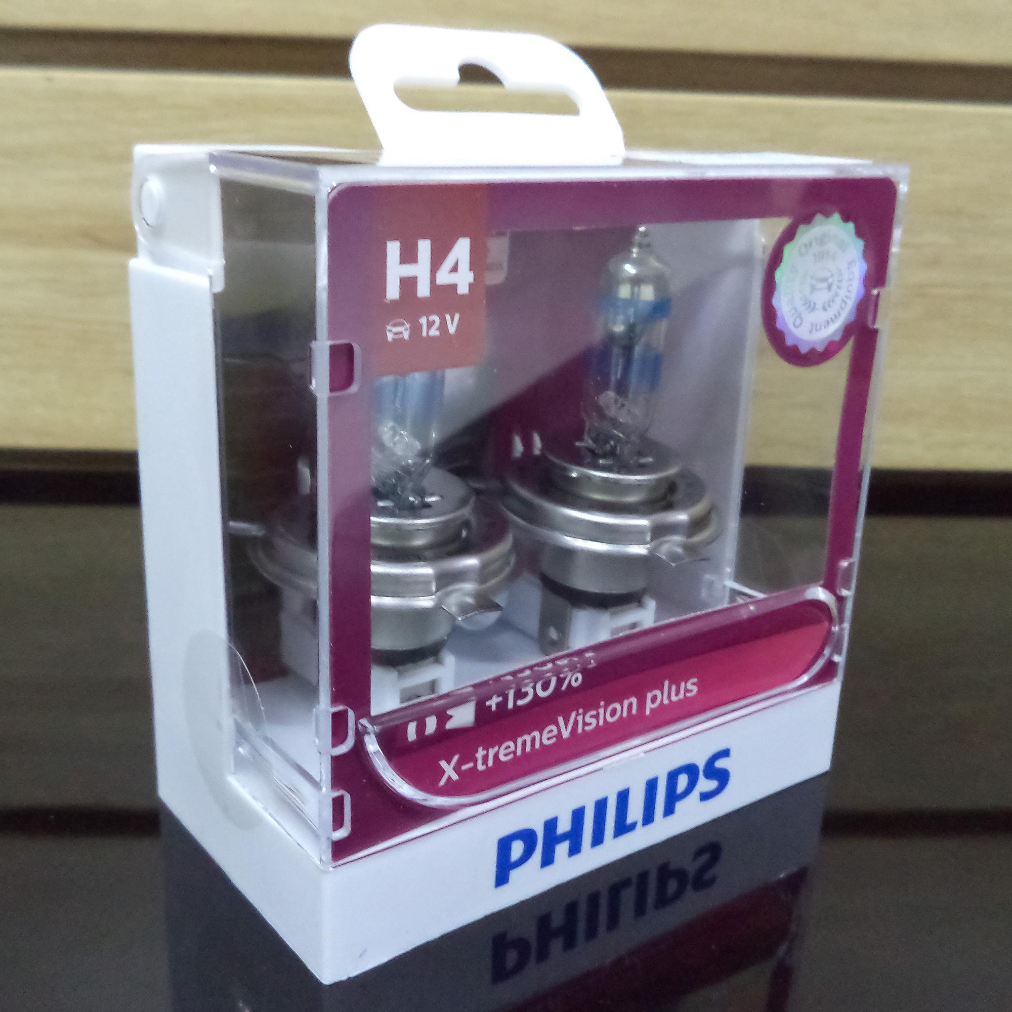 Bóng đèn Philips X-treme Vision Plus H4