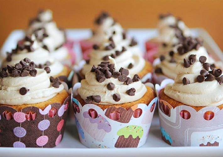 COMBO 50 LY CUPCAKE GIẤY NHỎ