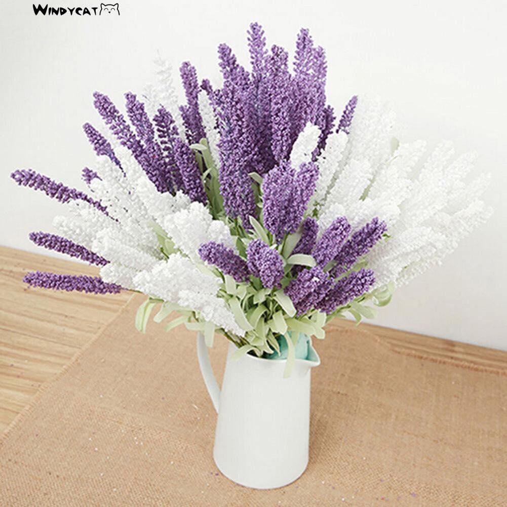 Combo 5 cành Lavender trang trí siêu đẹp- Hoa giả- cành hoa lụa cao cấp