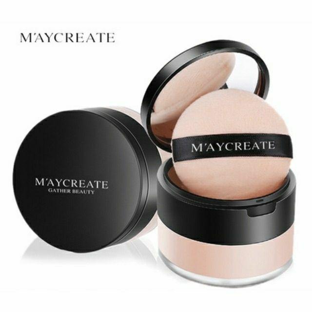 Phấn phủ bột Maycreate kiềm dầu