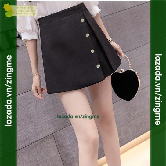 Quần giả xẻ tà nút mẫu b mt1129 zingme
