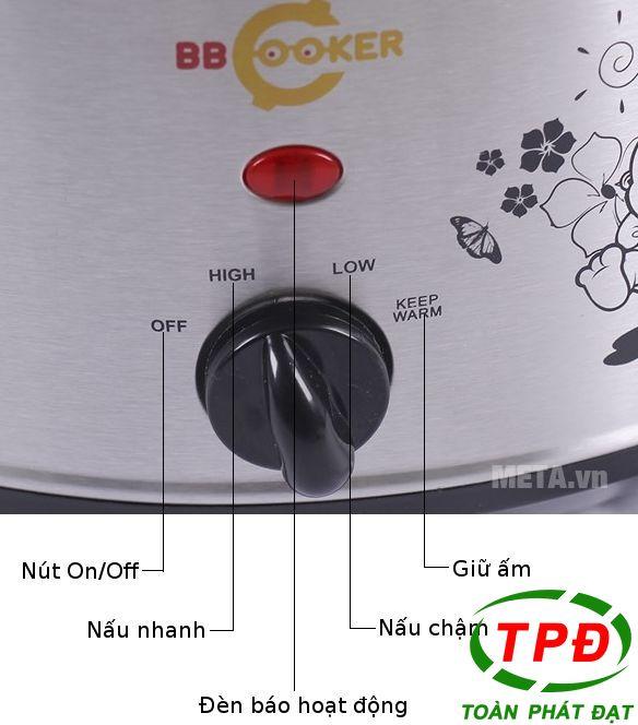 Nồi Nấu Cháo Chậm BB Cooker 1.5L