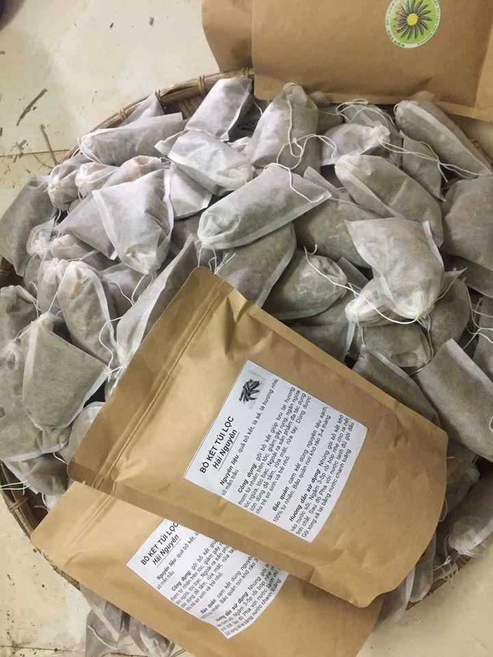 Bồ kết thảo mộc túi lọc gội đầu