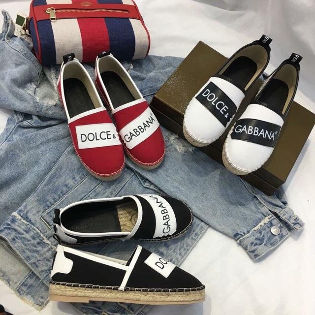 Giày Lười Đế Cói Dolce cực chất