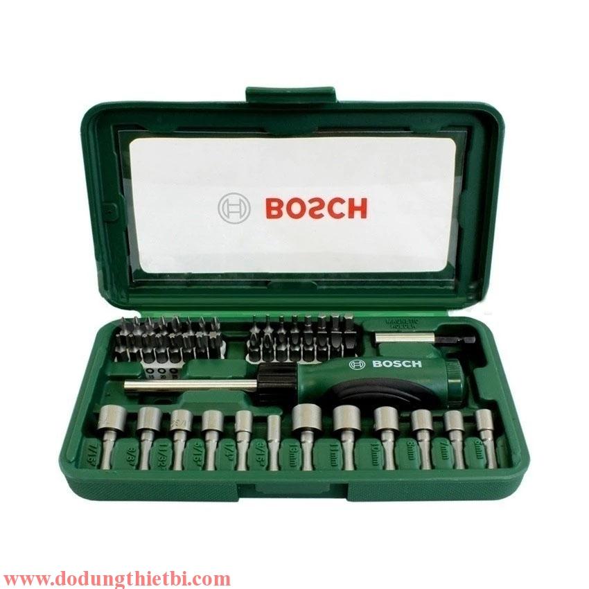 BỘ VẶN VÍT ĐA NĂNG 46 CHI TIẾT BOSCH 2607019504