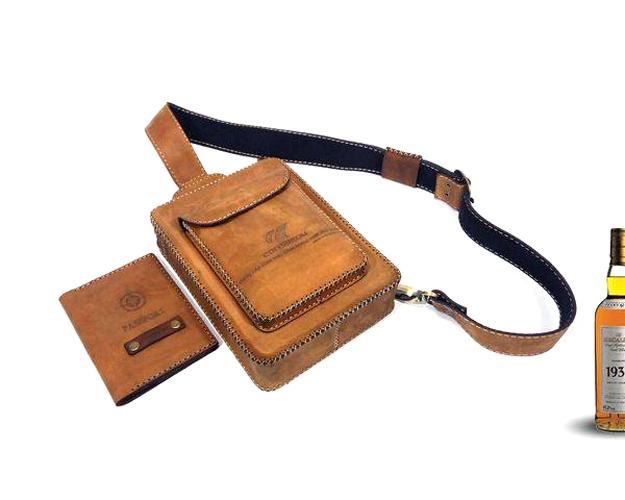 Túi  da đeo chéo nam da bò handmade cao cấp