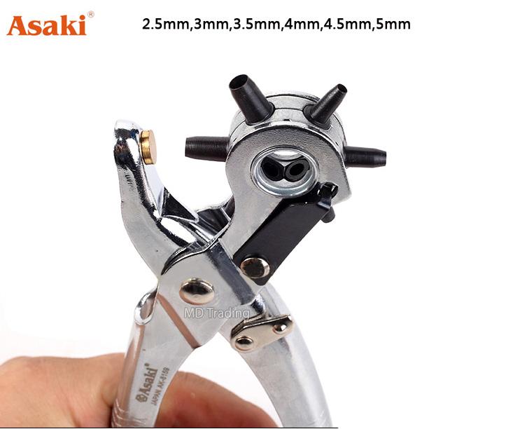 Kềm bấm lỗ Asaki AK-8158