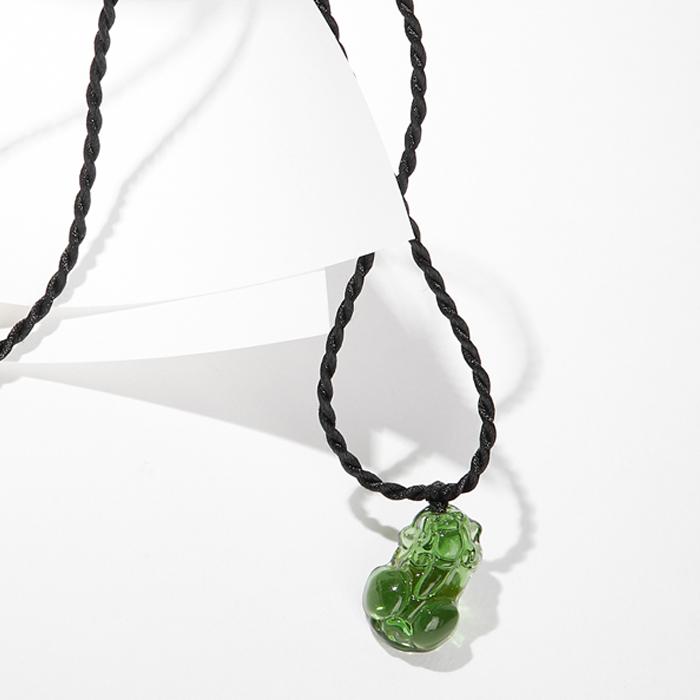 [HCM]Mặt Dây Chuyền Đá Pha Lê Tỳ Hưu - Ngọc Quý Gemstones