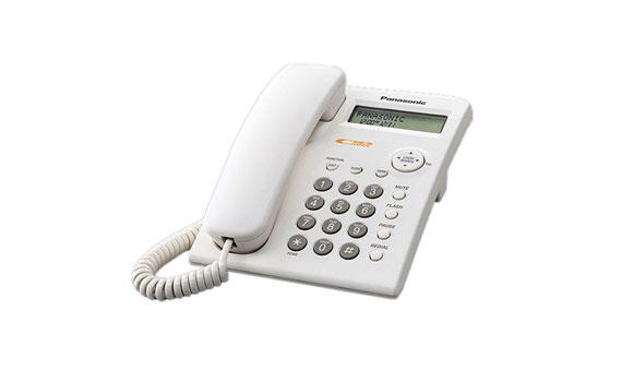 Genuine Panasonic Kx-Tsc11 Desk Phone (White)