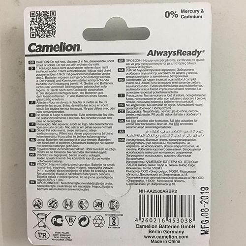 Pin sạc AA Camelion 2500mah 1.2V