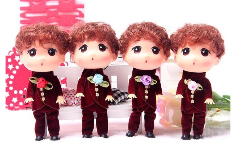[HCM]set 2 búp bê chibi nam