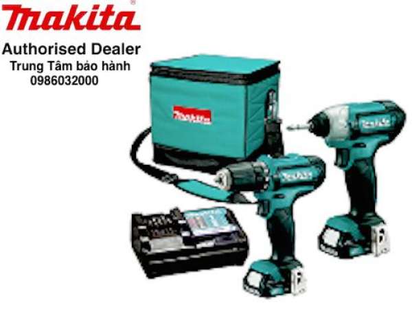 BỘ SẢN PHẨM MÁY KHOAN, BẮT VÍT MAKITA CLX201S