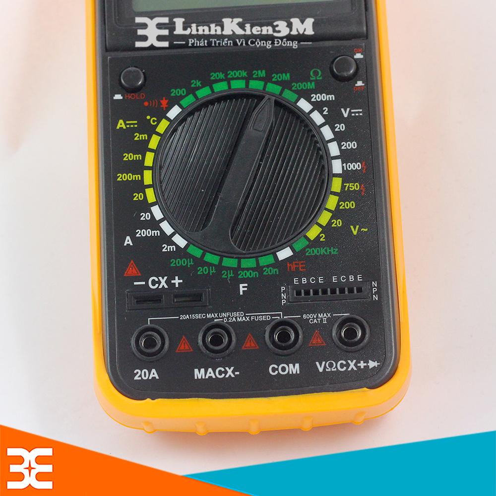 Đồng Hồ Đo Vạn Năng DT-9208A(BH 3 tháng)