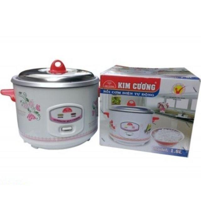 Nồi Cơm Điện Nắp Rời Kim Cương KC-1.8L
