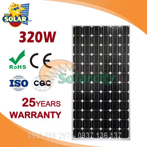 Tấm Pin Năng Lượng Mặt Trời 320w Mono