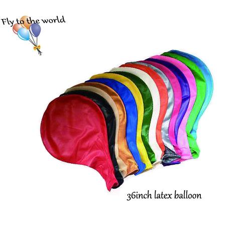 Bóng bay khổng lồ màu ghi