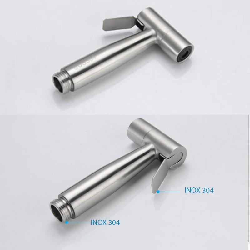 VÒI XỊT VỆ SINH TOILET INOX SUS 304 HC-VS01