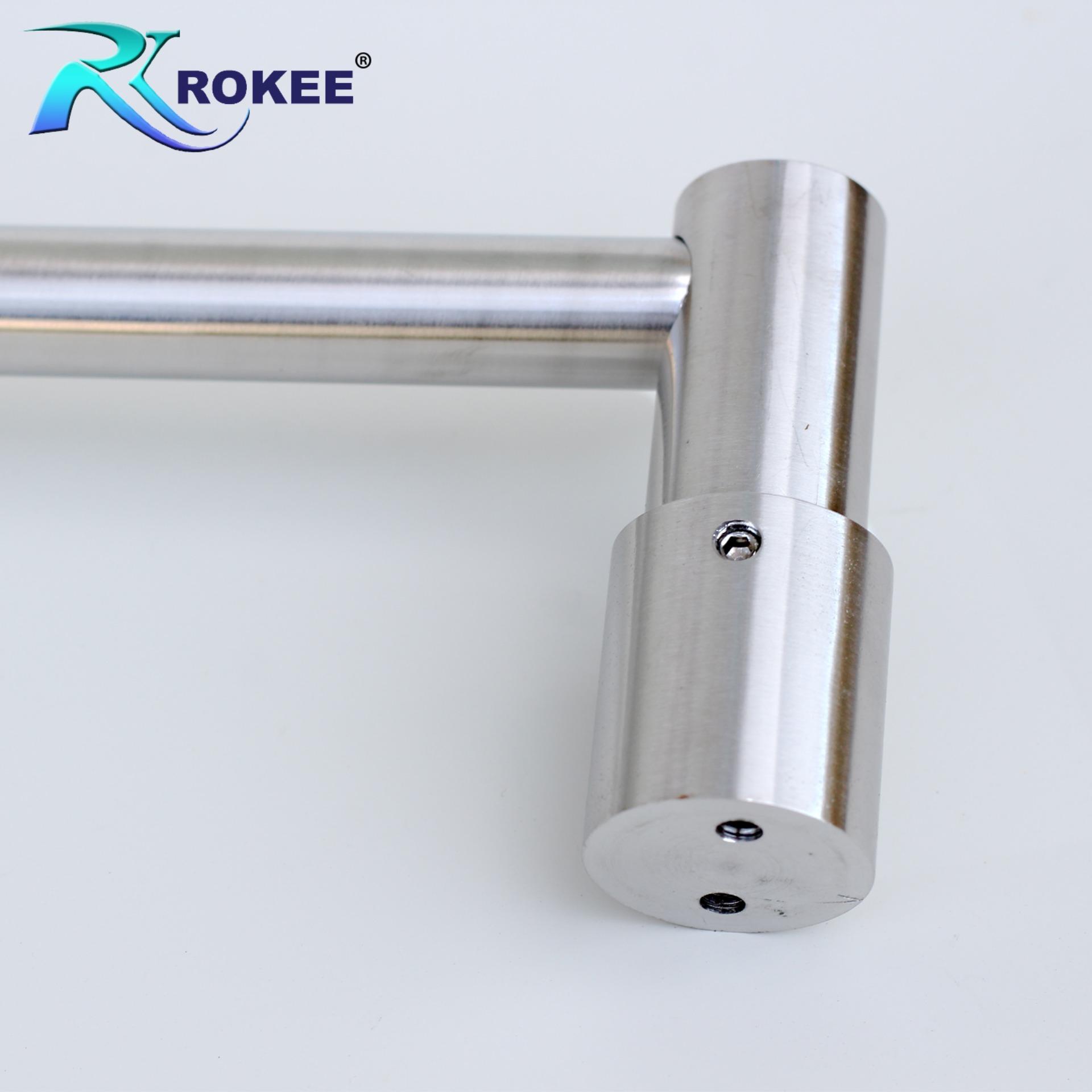 Móc treo khăn tắm đơn Inox Rokee MK07