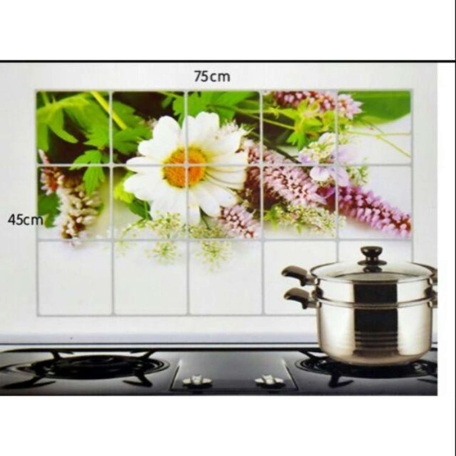 Tranh Dán Bếp Chống Dầu Mỡ kt45*75cm, 60*90cm ( Có Bán Sỉ )