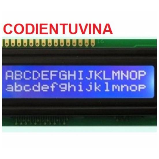 LCD 16X2 Màu Xanh Lá Cây Chữ Đen