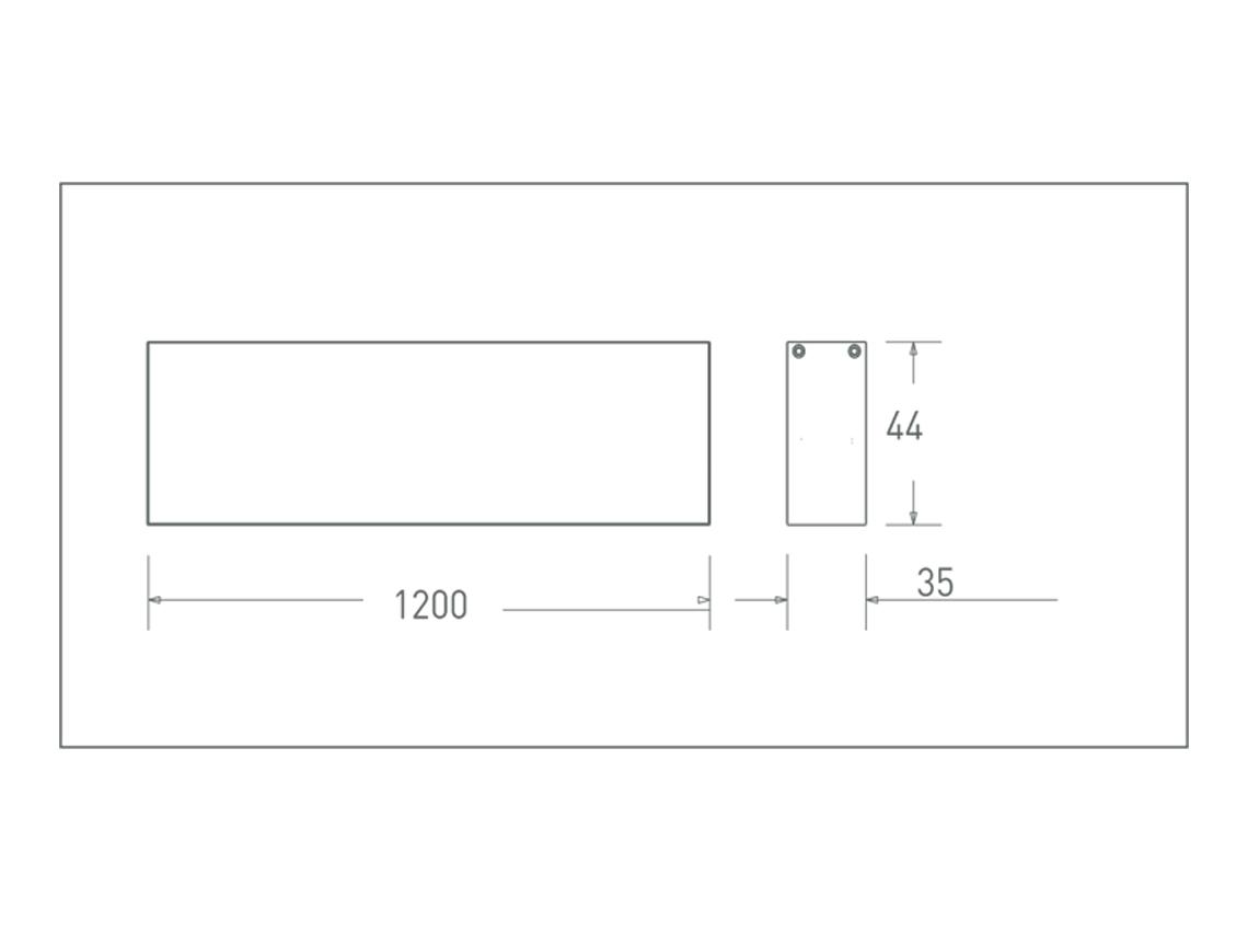 Đèn LED Thanh Treo (1200x35x44) MLL442-024WS658LB6/MLL442-024WS408LB6/MLL442-024WS278LB6