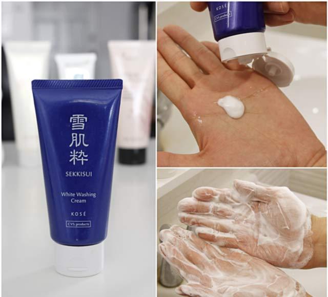 Sữa rửa mặt Kose Sekkisui White Washing Cream