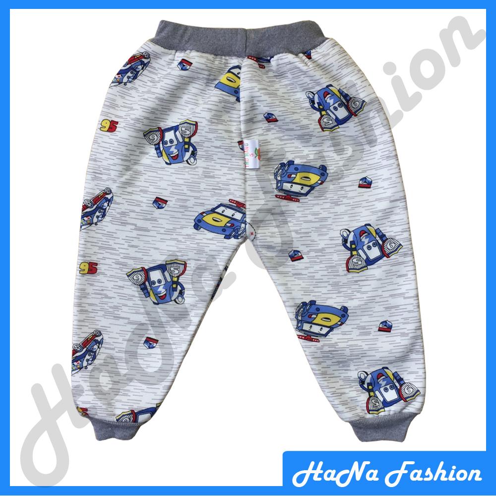Combo 3 Quần nỉ lót lông cực đẹp cho bé 5-20 kg _QNT ảnh thật