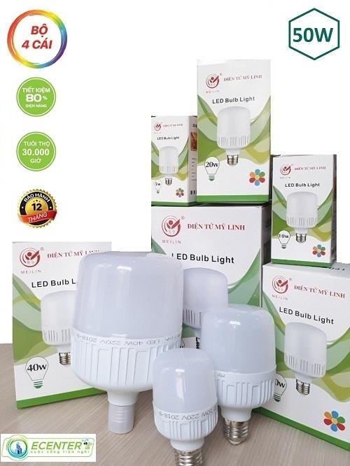 ( BỘ 4 ) ĐÈN 50W LED TRỤ MEILIN ( ÁNH SÁNG TRẮNG )