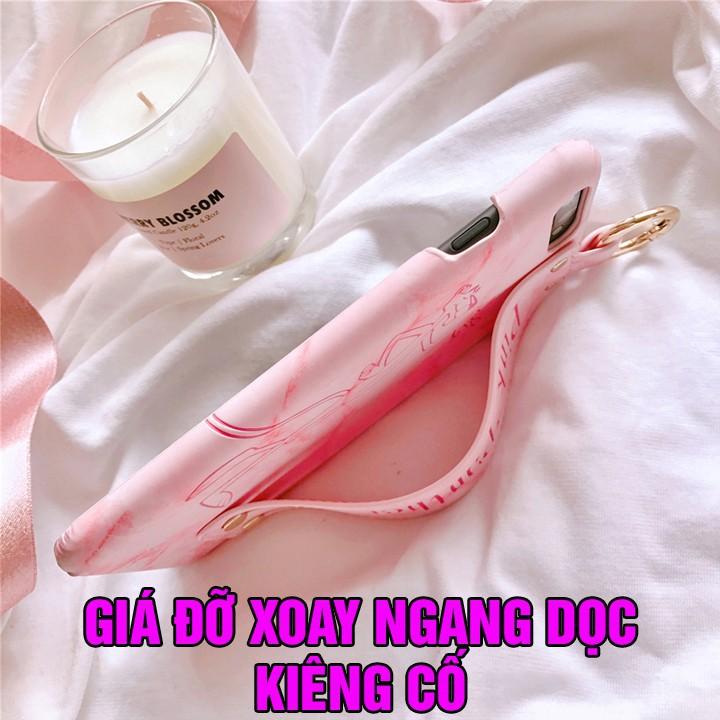 ỐP LƯNG IPHONE X / ỐP DA BÁO HỒNG IPX