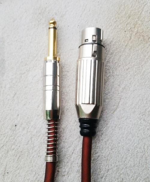 Dây micro - Dây Jack canon cái ra 6ly 4 mét