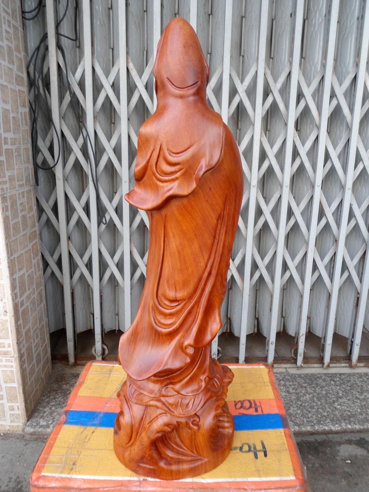 Tượng Phật Bà Quan Âm cao 60cm