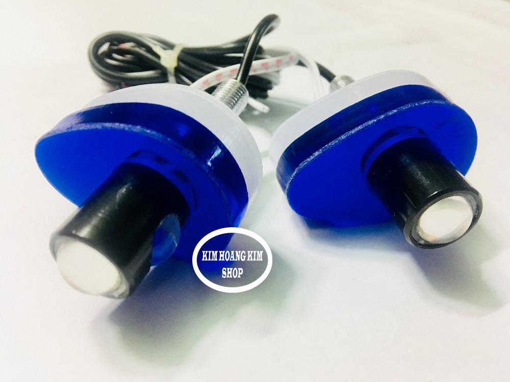 Bộ Đèn Led Xi Nhan 2 tầng Siêu Sáng Đẹp cho xe máy Exciter...(màu Xanh)