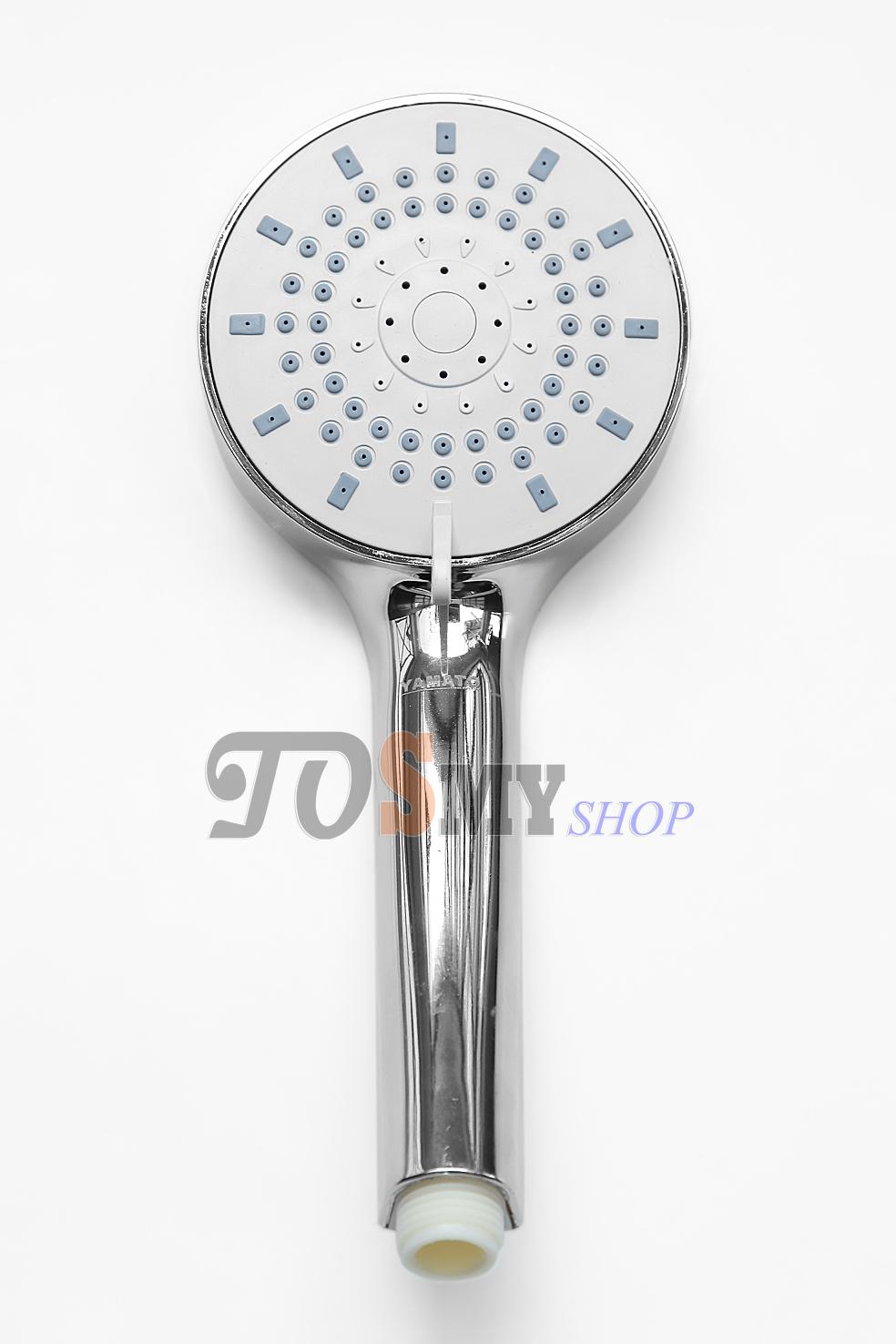 [HCM]Bộ tay sen 5 chế độ phun nước và dây sen (Bạc)