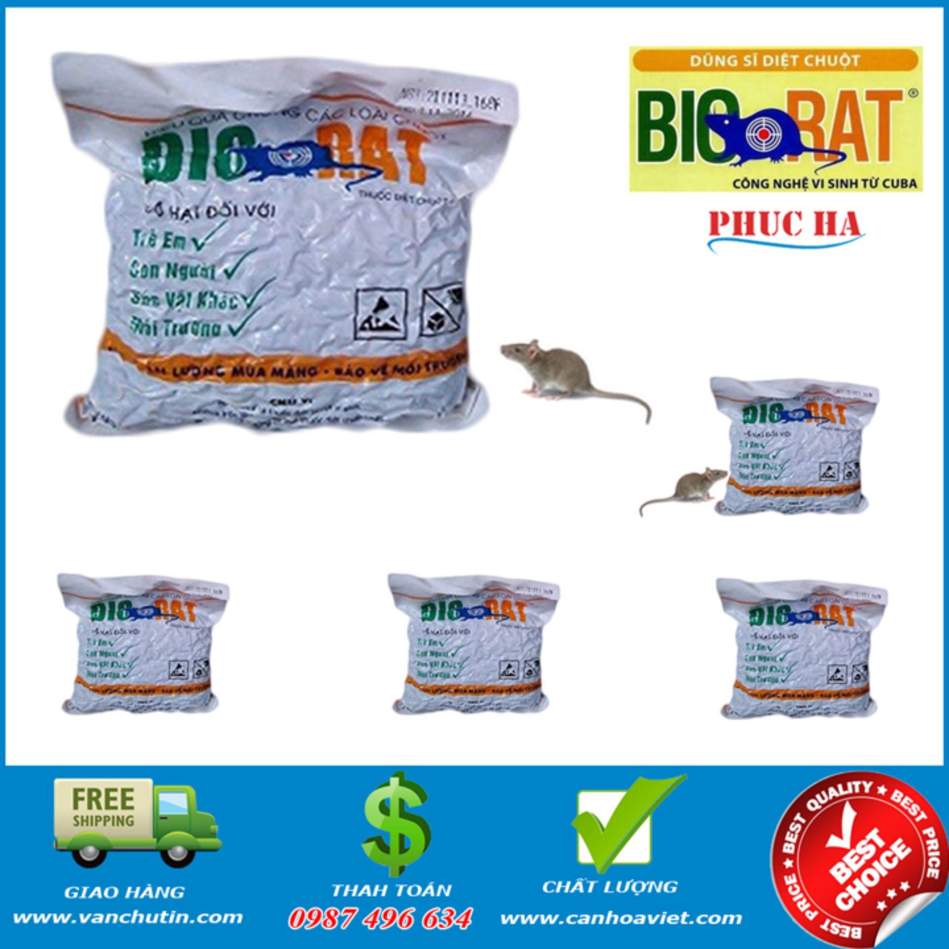 Thuốc diệt chuột lúa mầm Biorat 5Goi