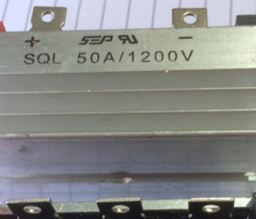 Cầu DiOt 50 A   5 chân  3 pha