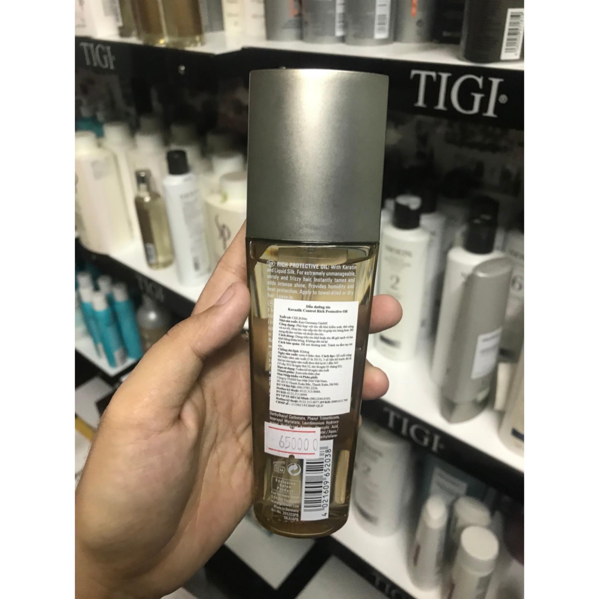 [HCM]Tinh dầu dưỡng tóc Goldwell Kerasilk Control Oil 75ml