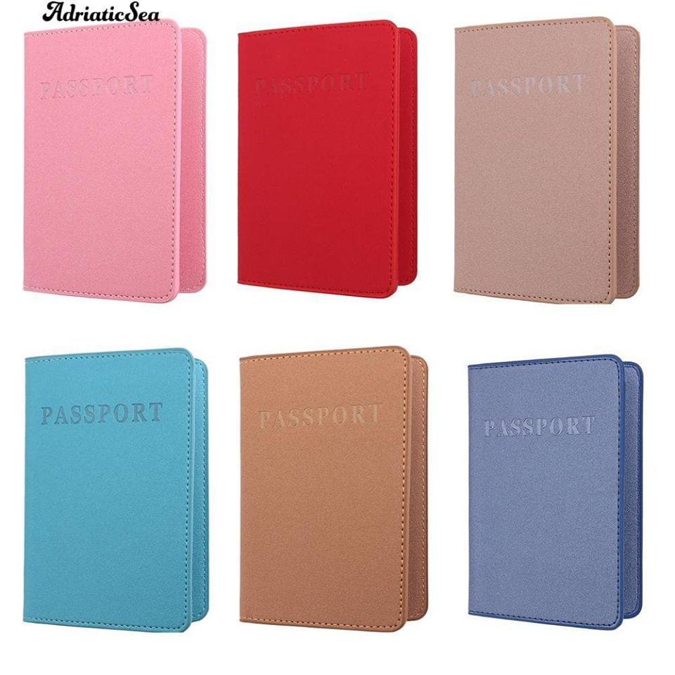 Ví da đựng Passport, thẻ, vé (ảnh thật)