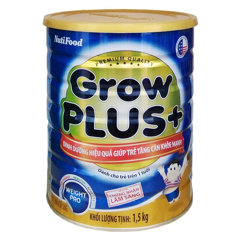Sữa Bột Nutifood Grow Plus + 1.5kg (Xanh)