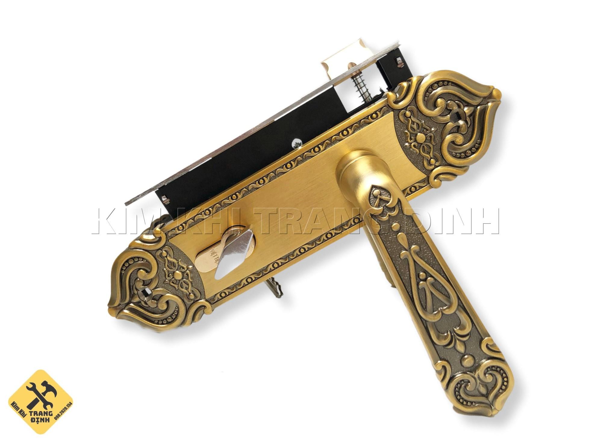 Khóa Cửa Việt Tiệp Tay Gạt 04341 (Cửa Thông Phòng)